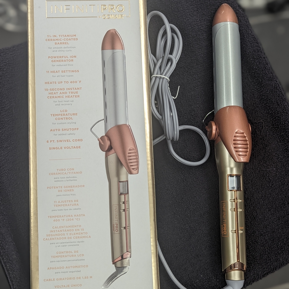 INFINITIPRO by Conair Rose Gold Curling Iron